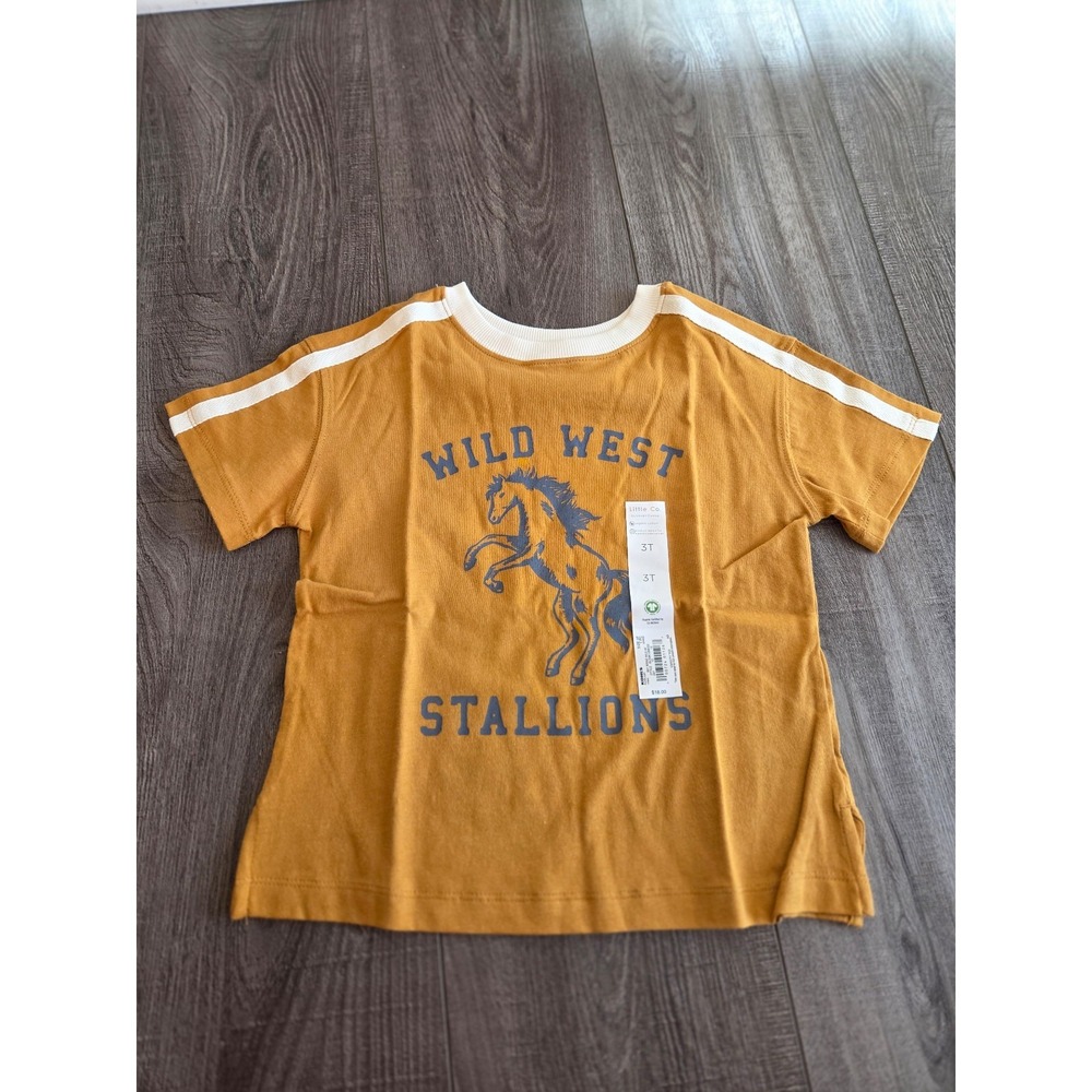 Little co toddler boy tee 3tโ